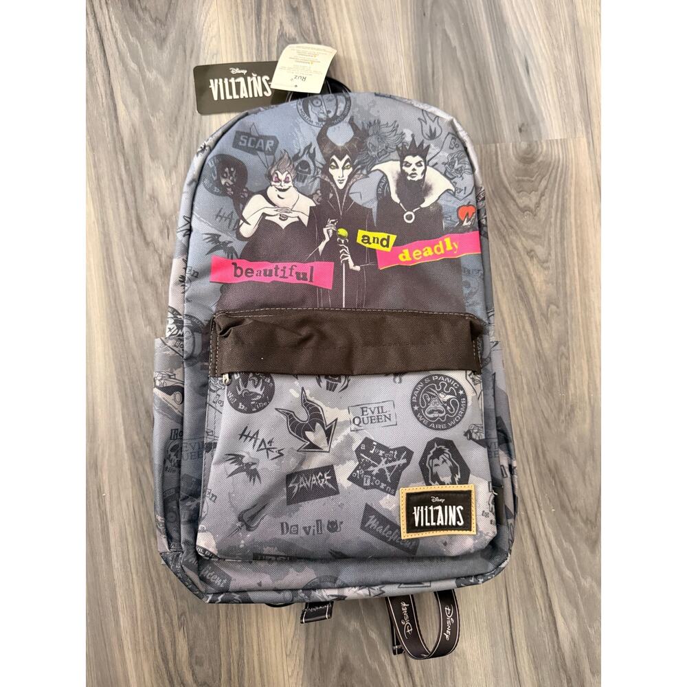 KBNL Classic Disney Villains Backpack with Laptop Compartment